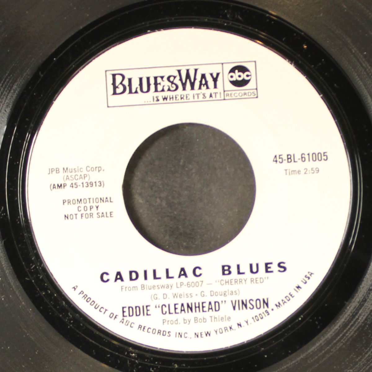 cadillac blues by EDDIE 'CLEANHEAD' VINSON