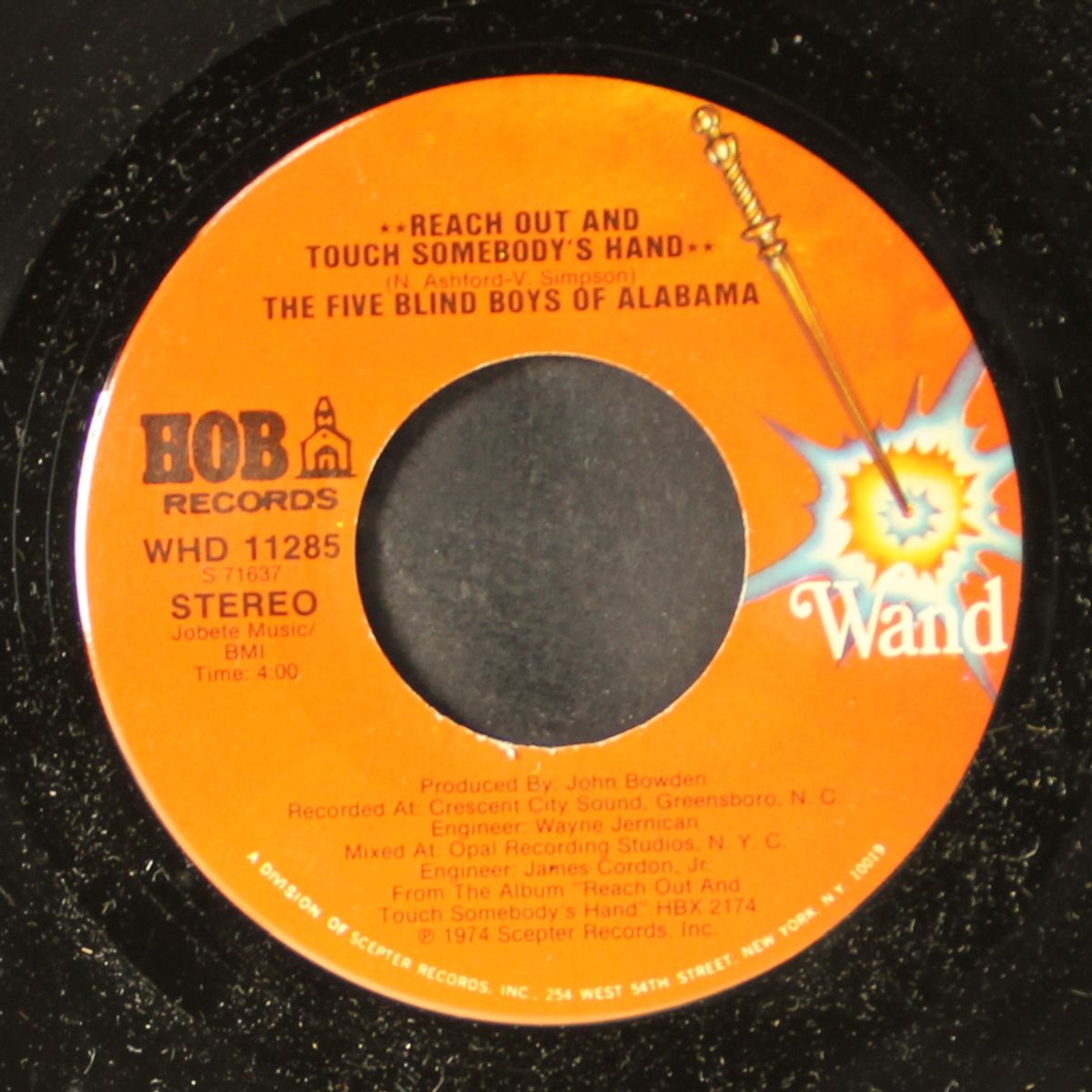 reach out and touch somebody's hand by FIVE BLIND BOYS OF ALABAMA