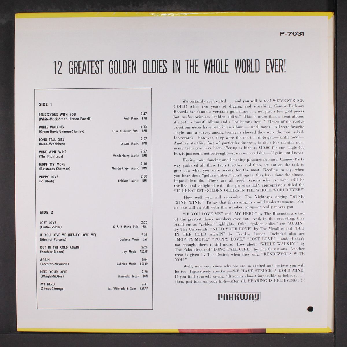 12 greatest golden oldies by VARIOUS