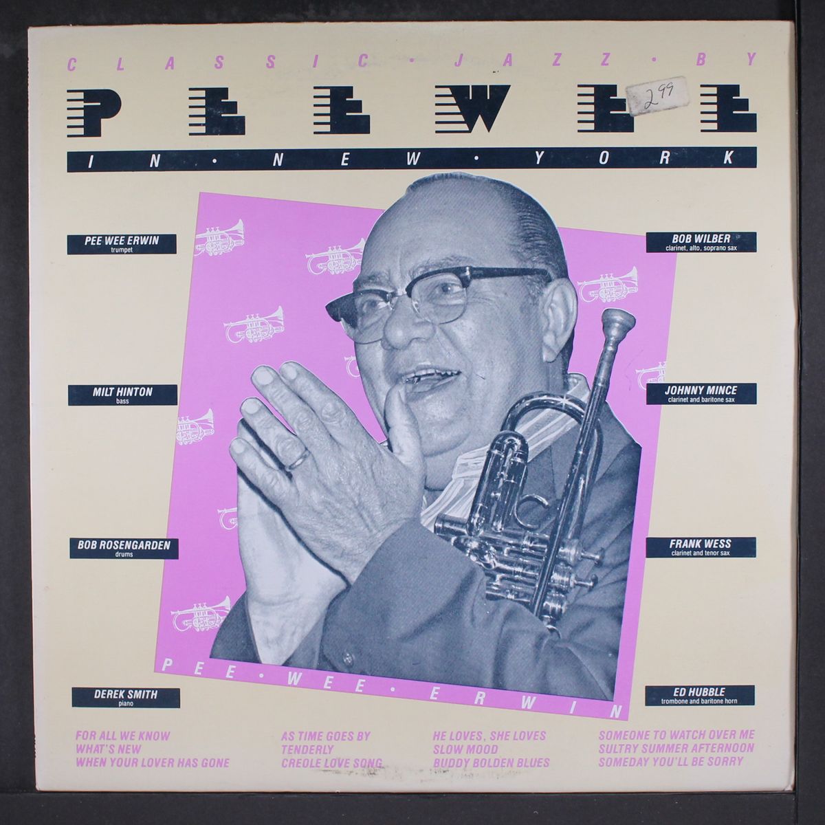 classic jazz in new york by PEE WEE ERWIN
