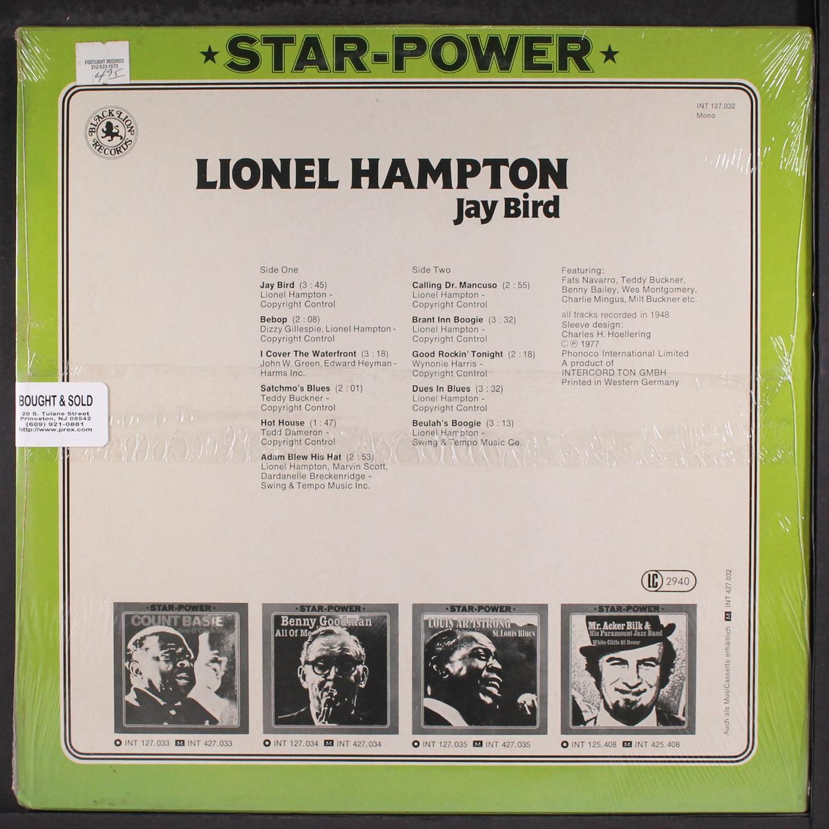 jay bird by LIONEL HAMPTON