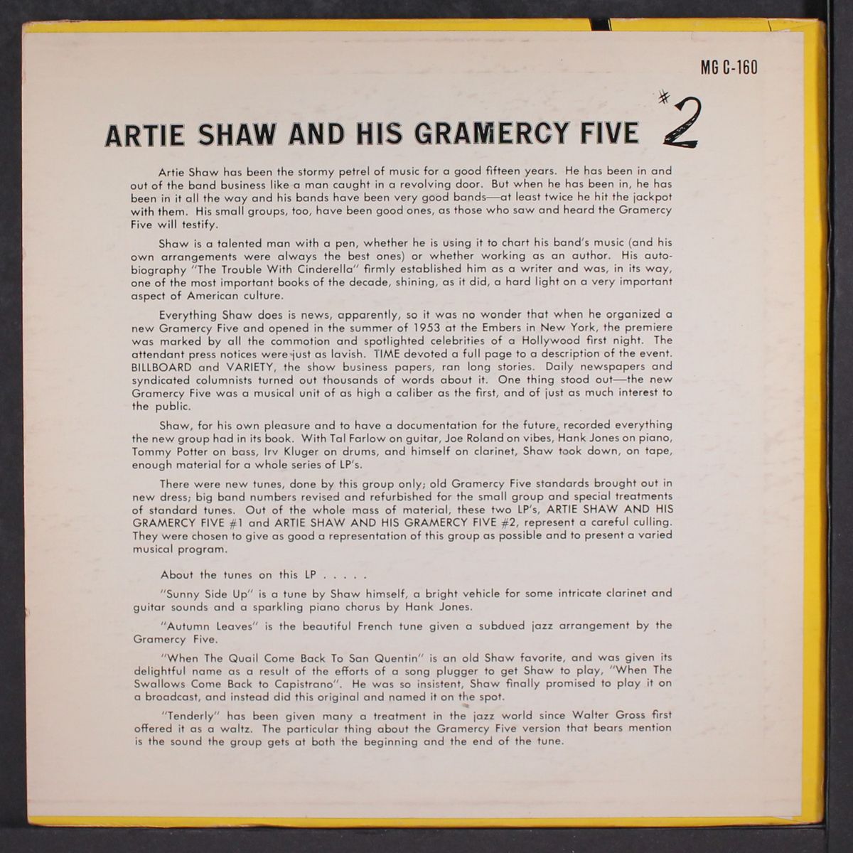 artie shaw & gramercy five vol. 2 by ARTIE SHAW