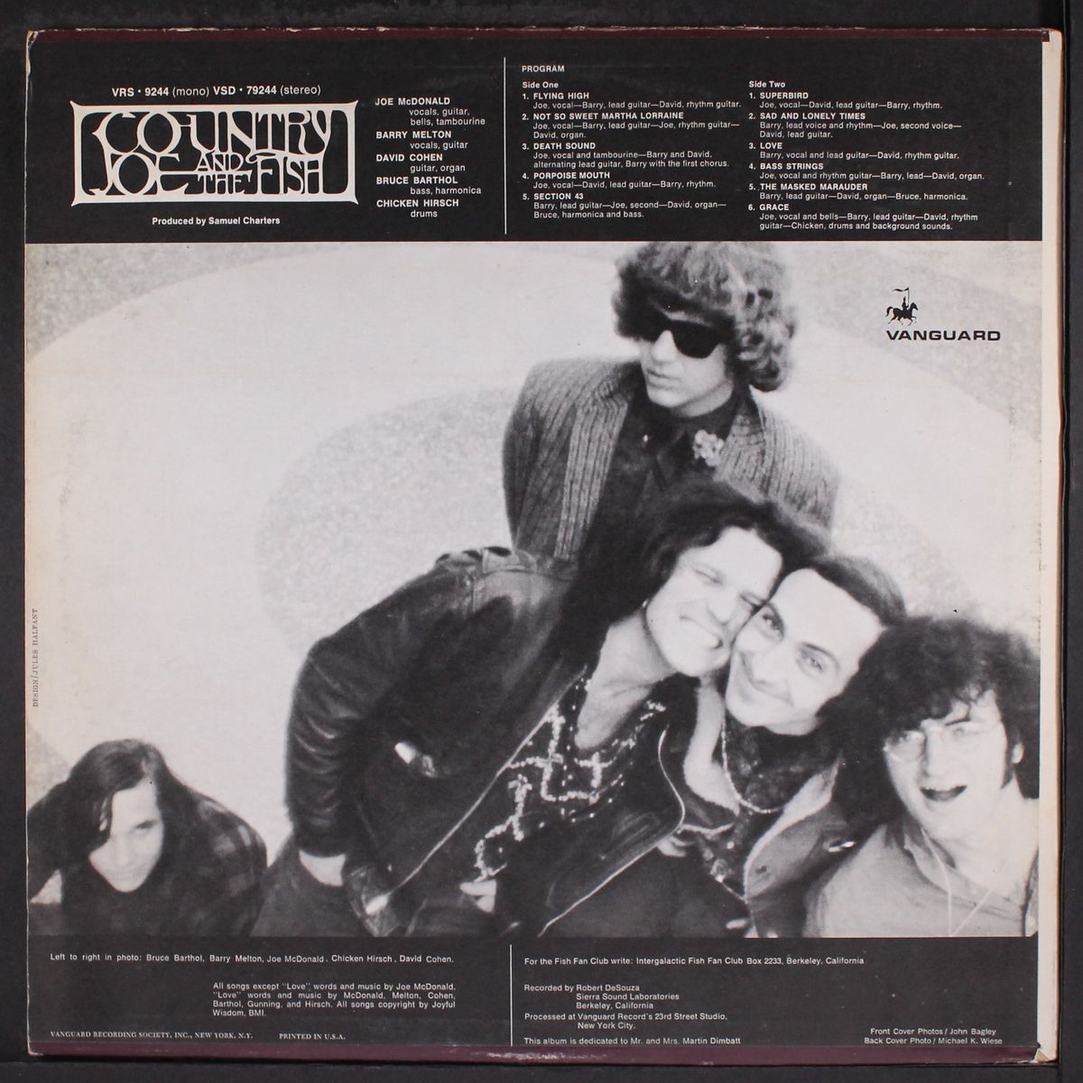 electric music for the mind and body by COUNTRY JOE & THE FISH