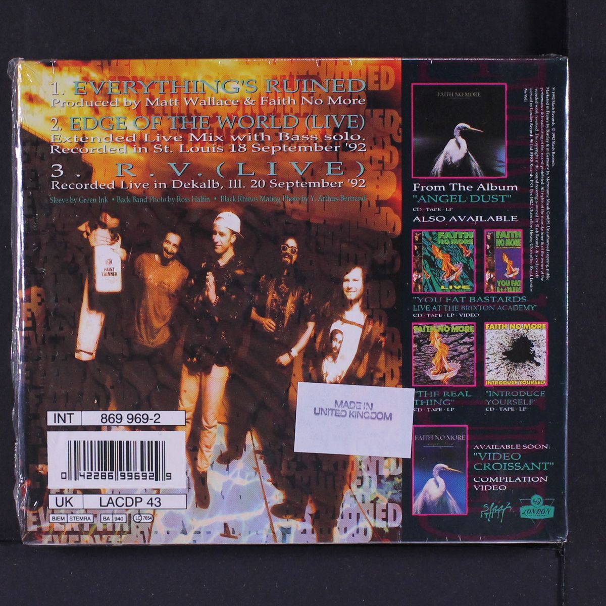 everything's ruined by FAITH NO MORE