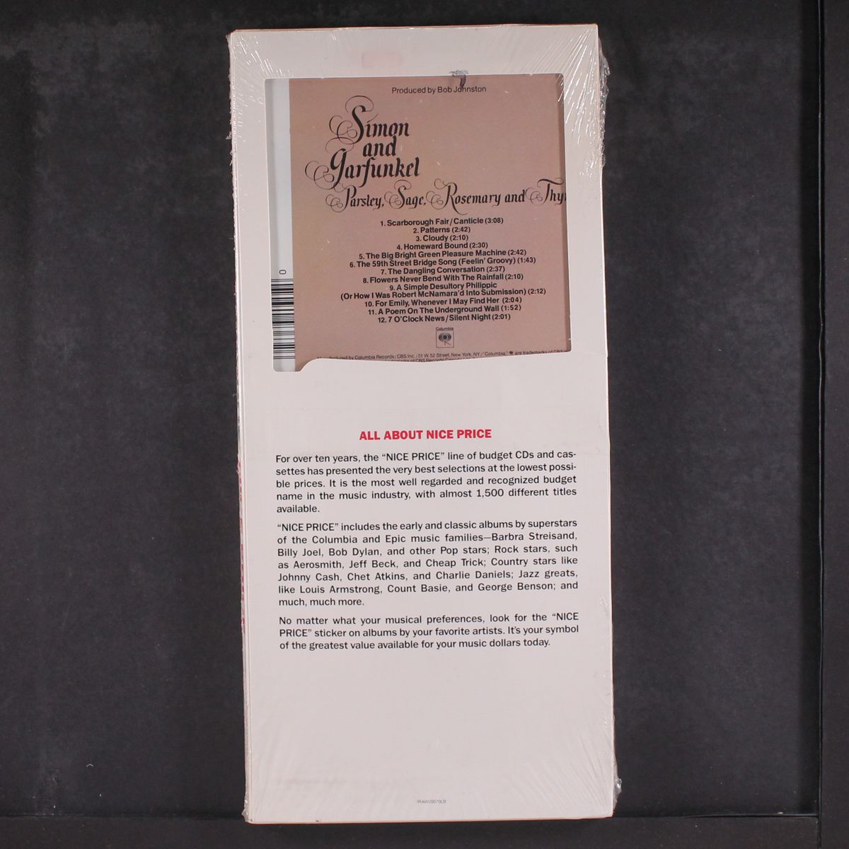 parsley, sage, rosemary and thyme by SIMON & GARFUNKEL