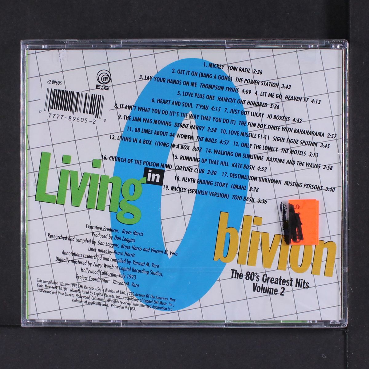 living in oblivion (the 80's greatest hits - volume 2) by VARIOUS