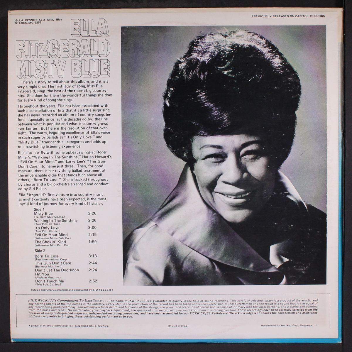 misty blue by ELLA FITZGERALD