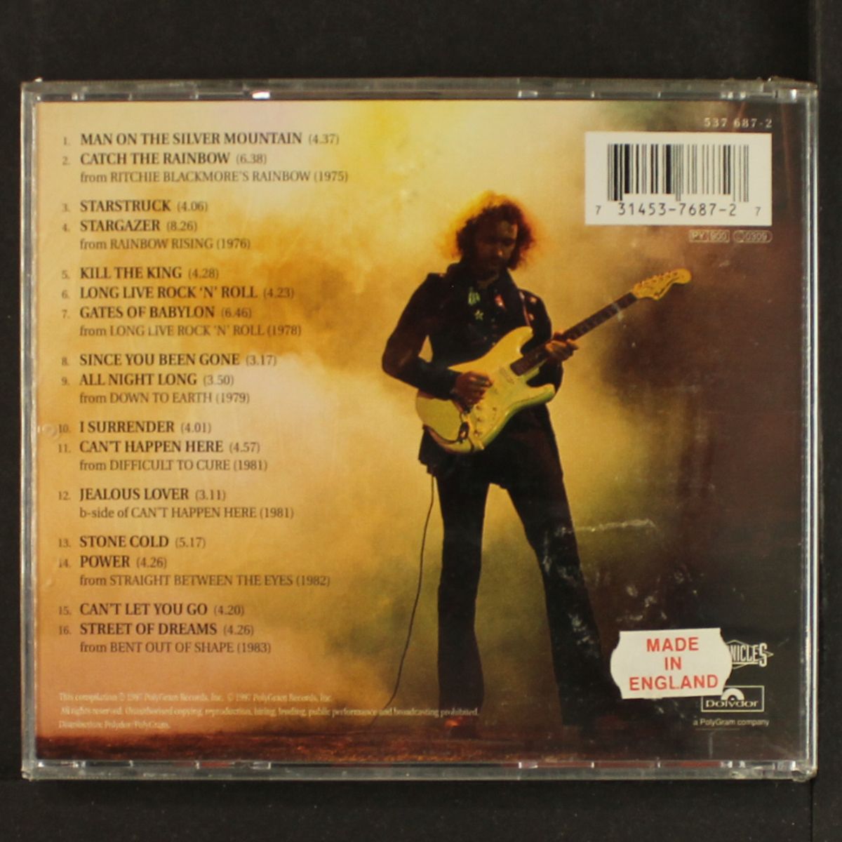 the very best of by RAINBOW