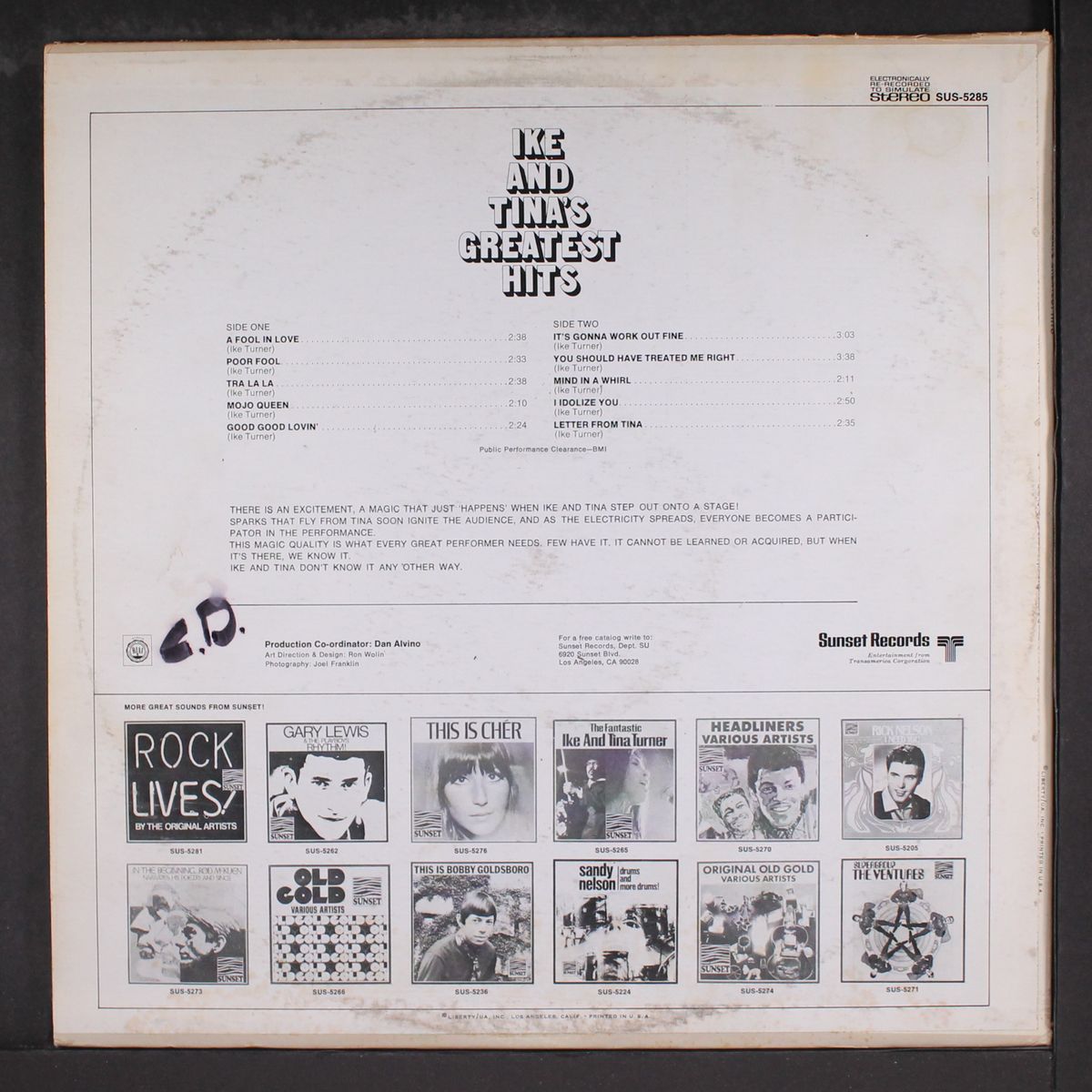 greatest hits by IKE & TINA TURNER
