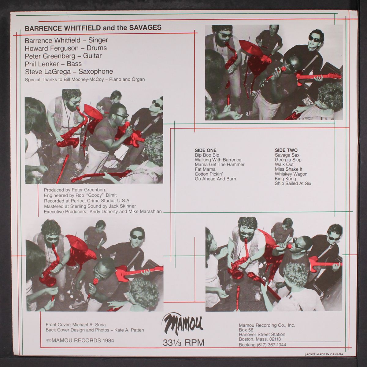 barrence whitfield & savages by BARRENCE WHITFIELD & SAVAGES