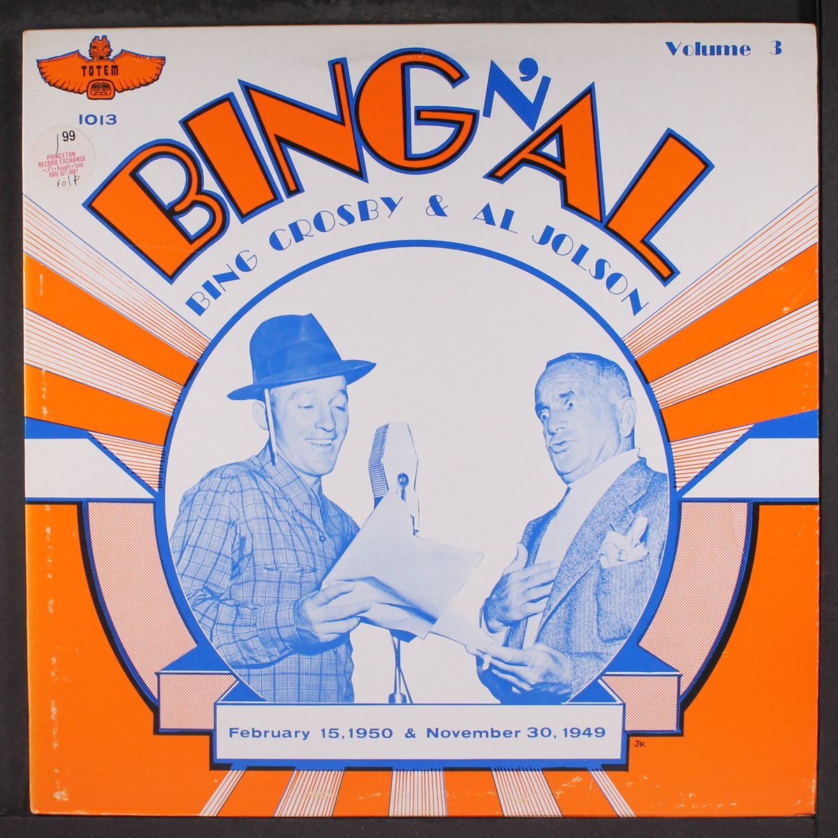 bing & al, vol. 3 by BING CROSBY & AL JOLSON