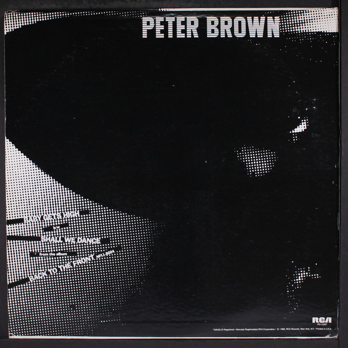 baby gets high / shall we dance by PETER BROWN