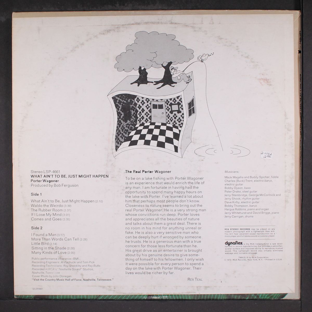 what ain't to be, just might happen by PORTER WAGONER