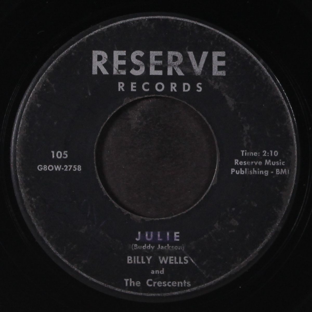 i love only you / julie by BILLY WELLS & CRESCENTS
