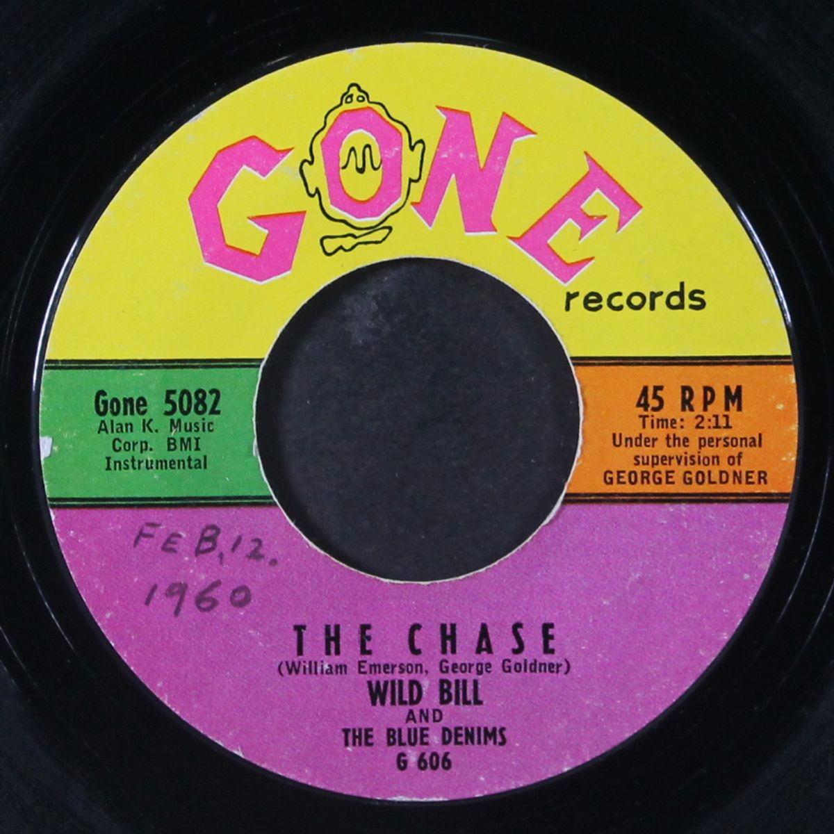 the chase / mona my love by WILD BILL & BLUE DENIMS