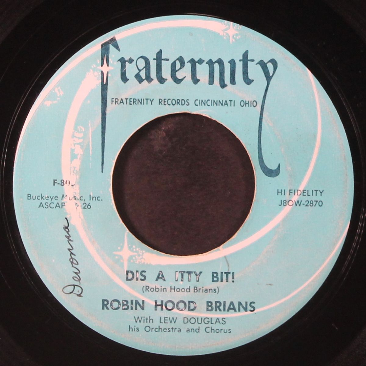 dis a itty bit / without you by ROBIN HOOD BRIANS