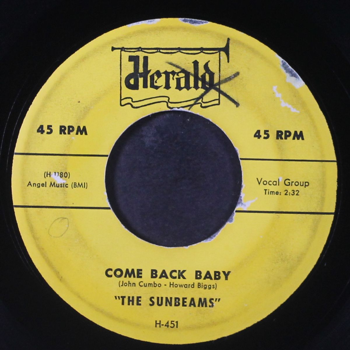 tell me why / come back baby by SUNBEAMS