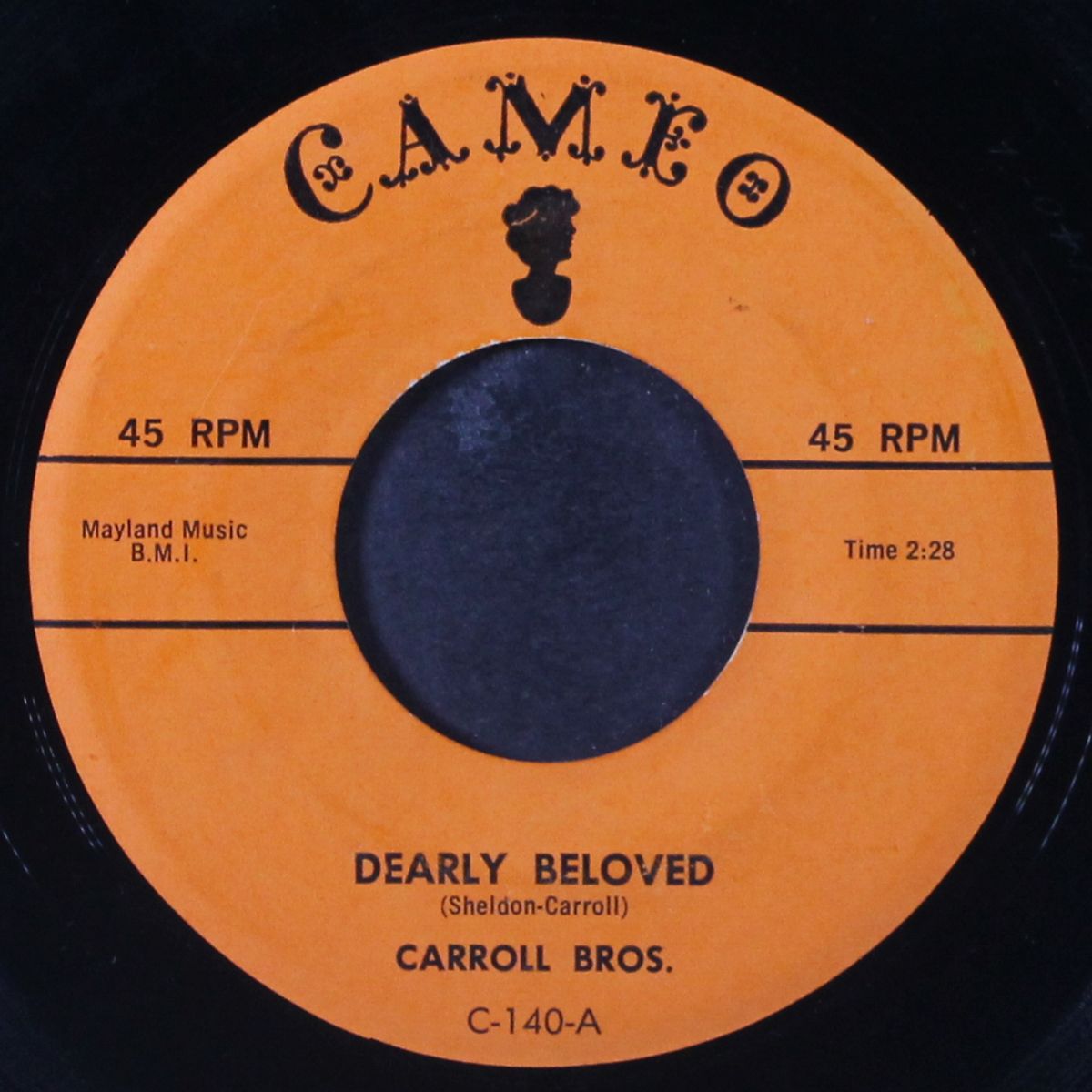 my gal is red hot / dearly beloved by CARROLL BROTHERS