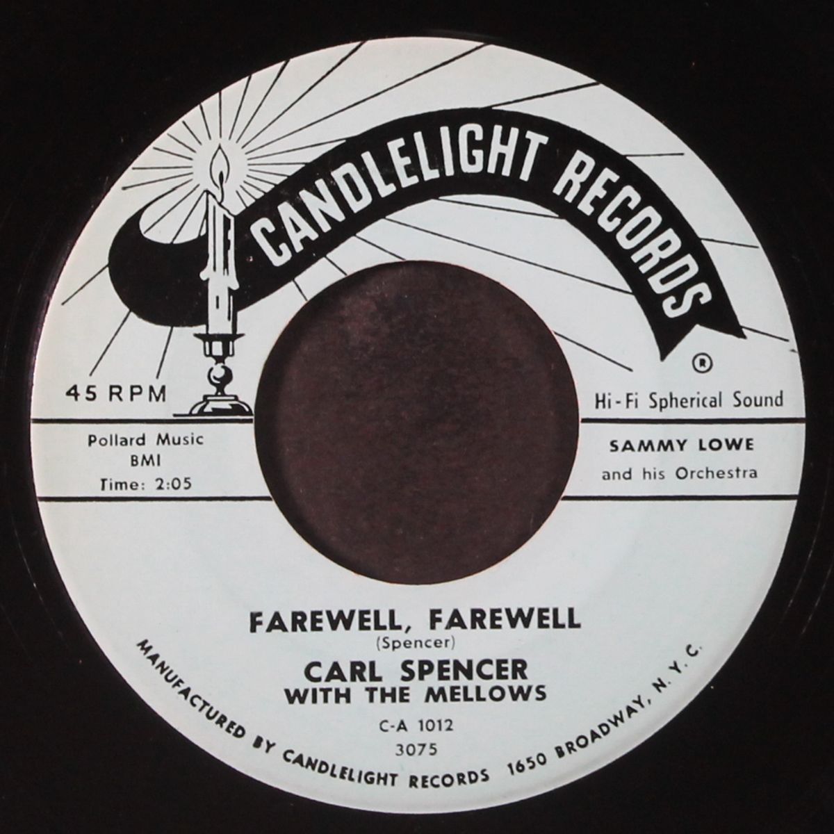 farewell, farewell / no more loneliness by CARL SPENCER