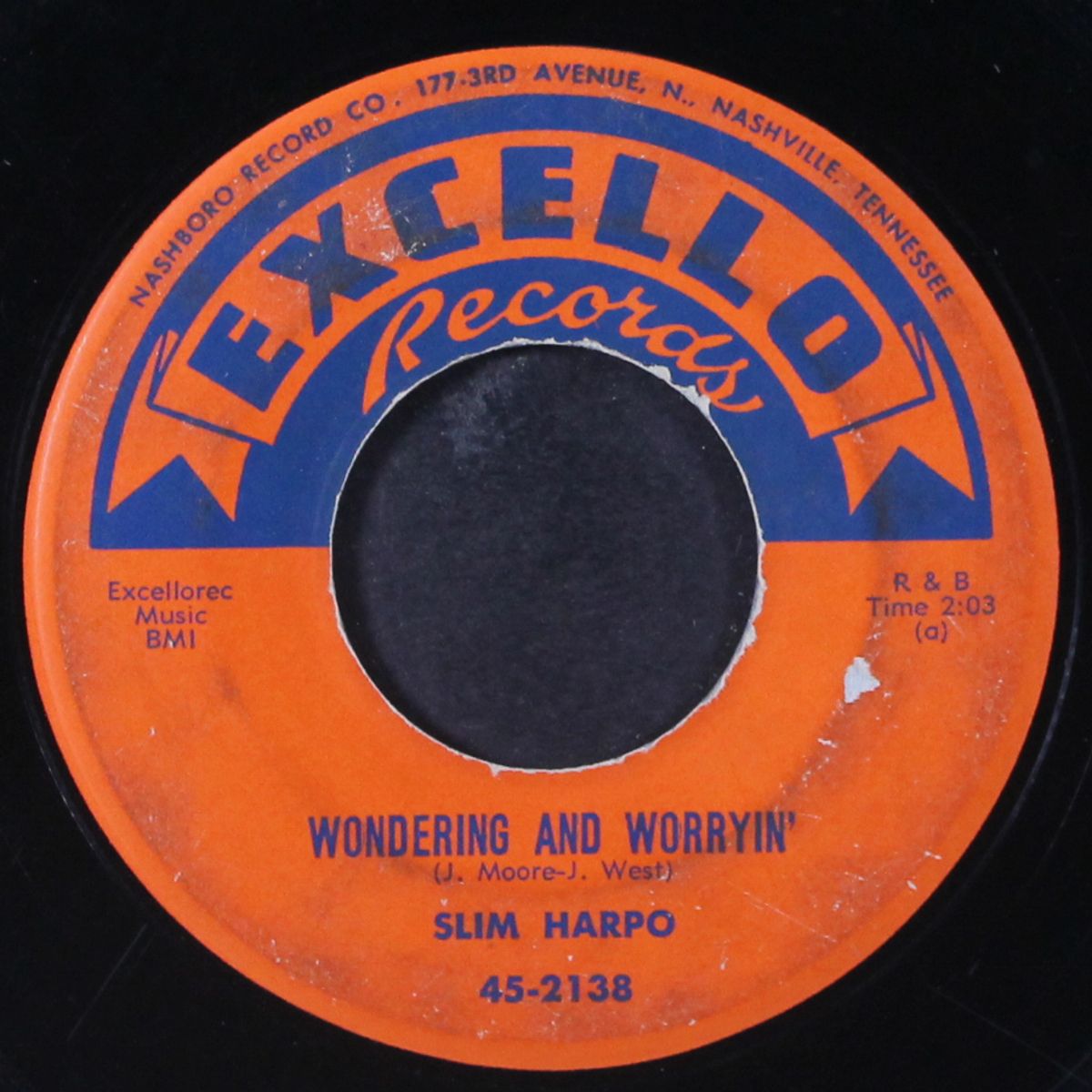 wondering and worryin' / strange love by SLIM HARPO