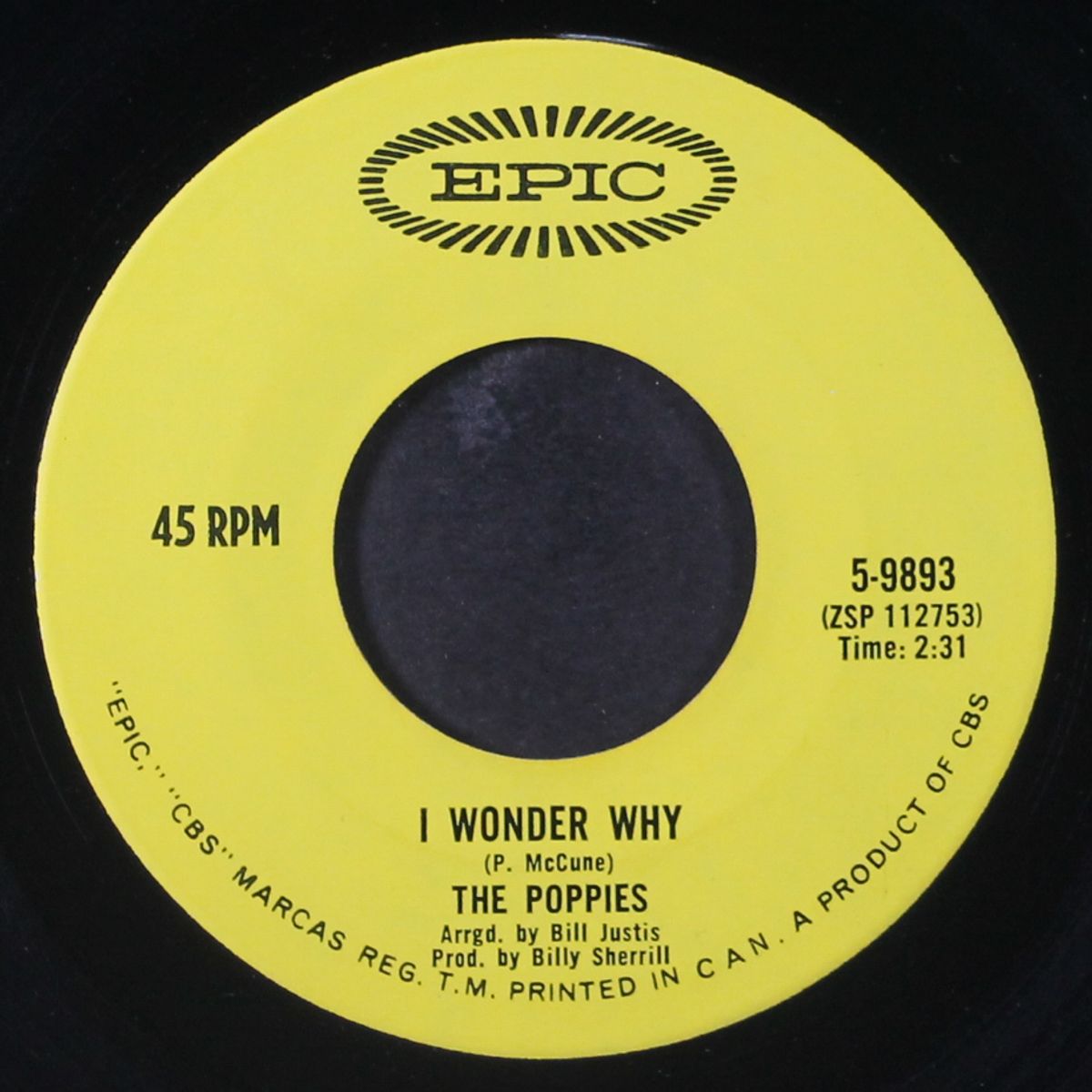 i wonder why / lullabye of love by POPPIES