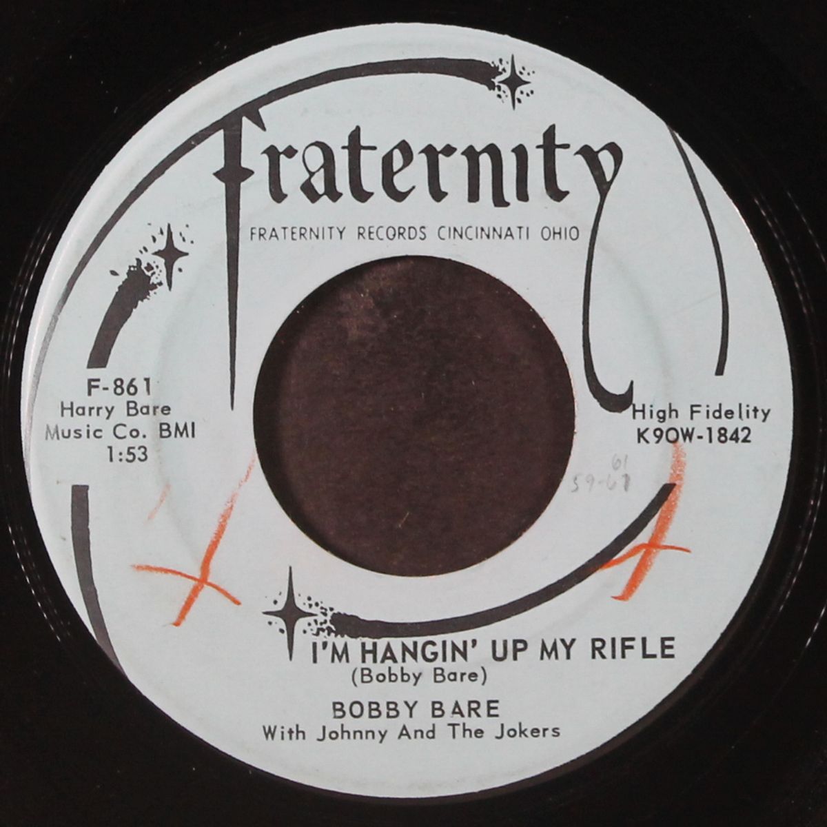i'm hangin' up my rifle by BOBBY BARE