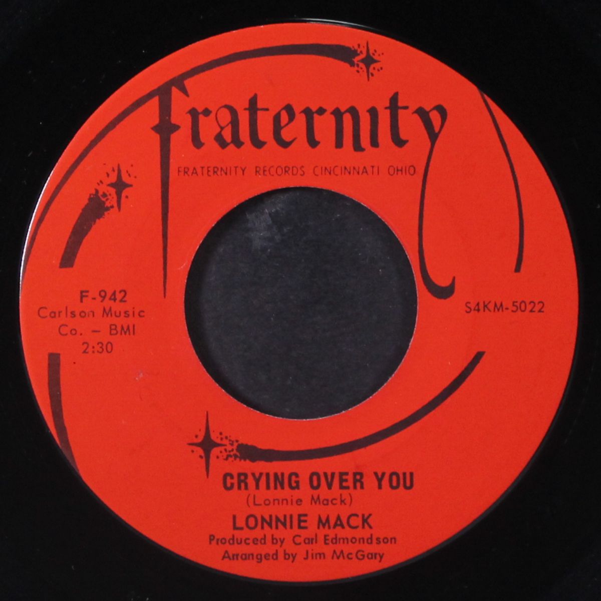 cryin' over you / coastin' by LONNIE MACK