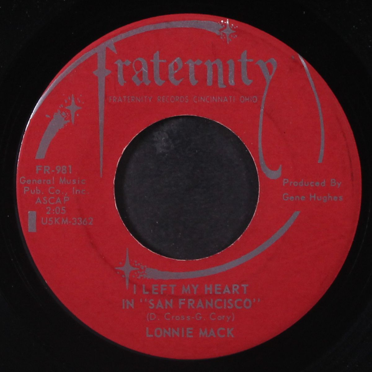 i left my heart in san francisco by LONNIE MACK