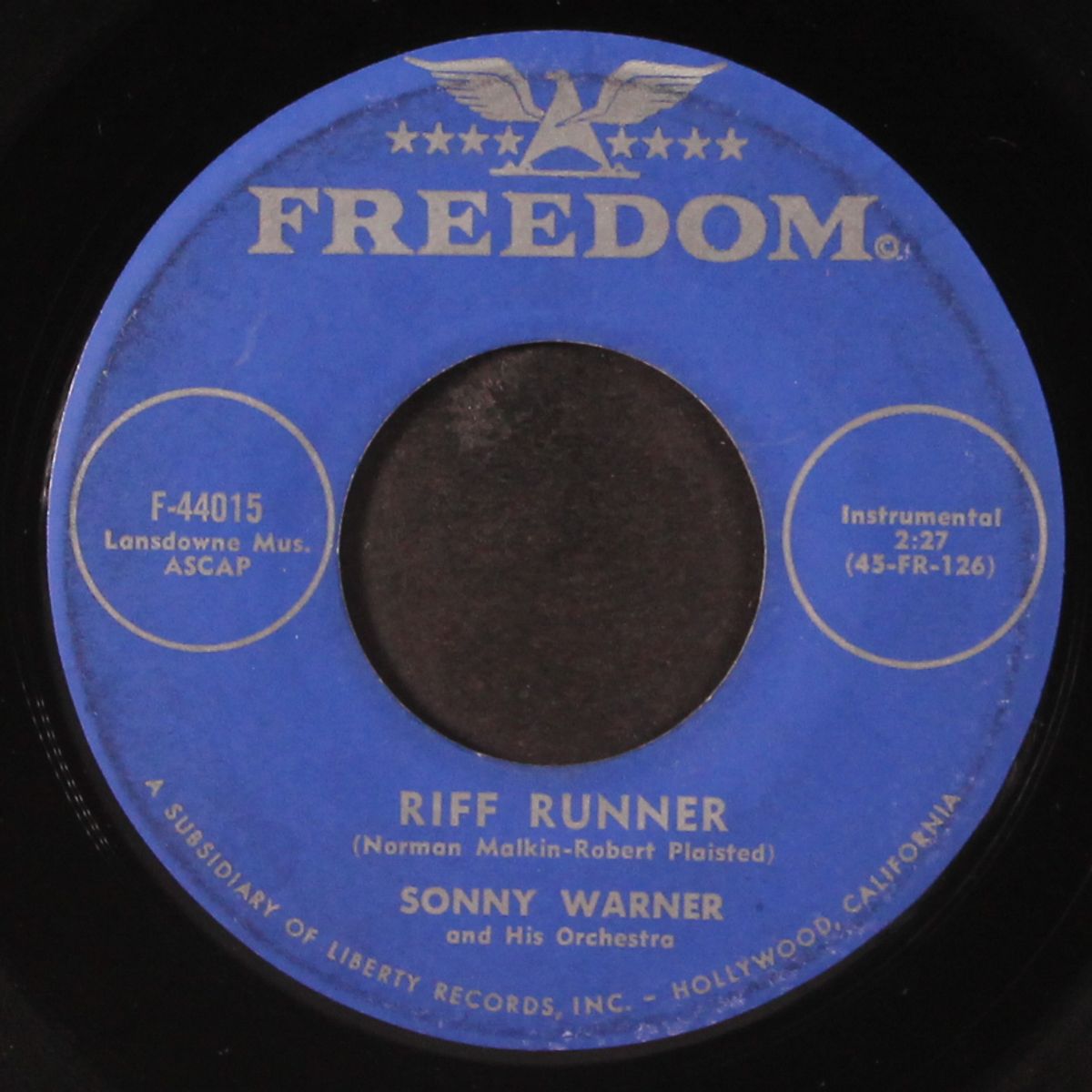 riff runner by SONNY WARNER