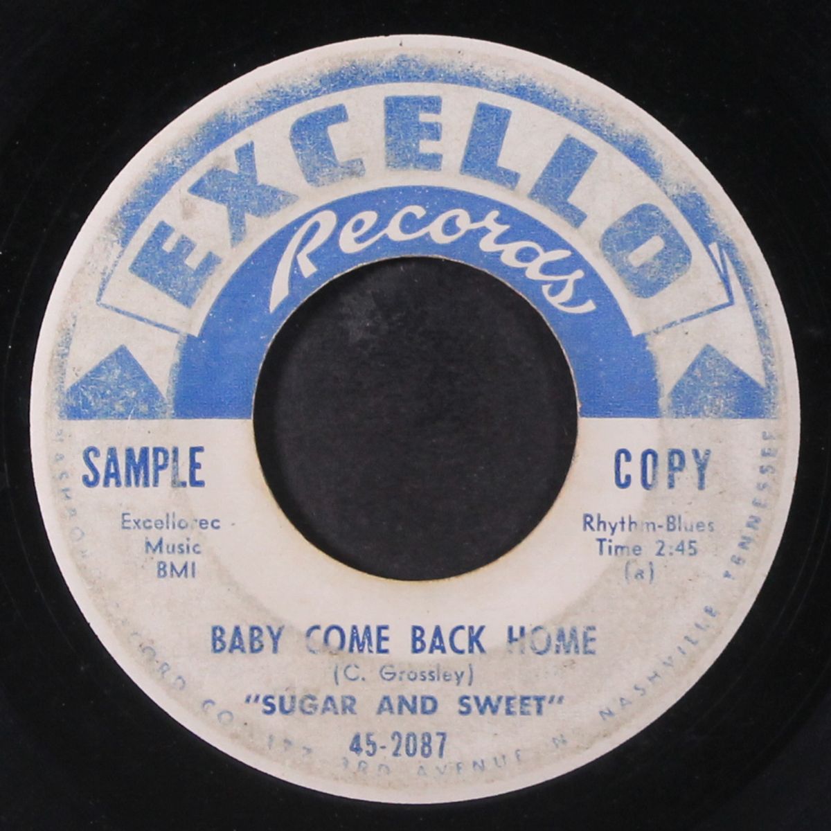 baby come back home / i'll be good by SUGAR & SWEET