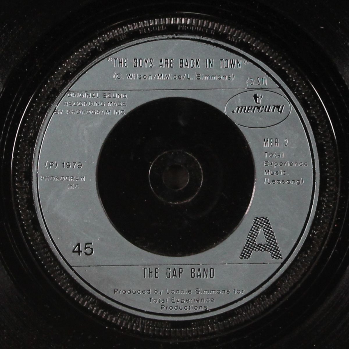 the boys are back in town by GAP BAND