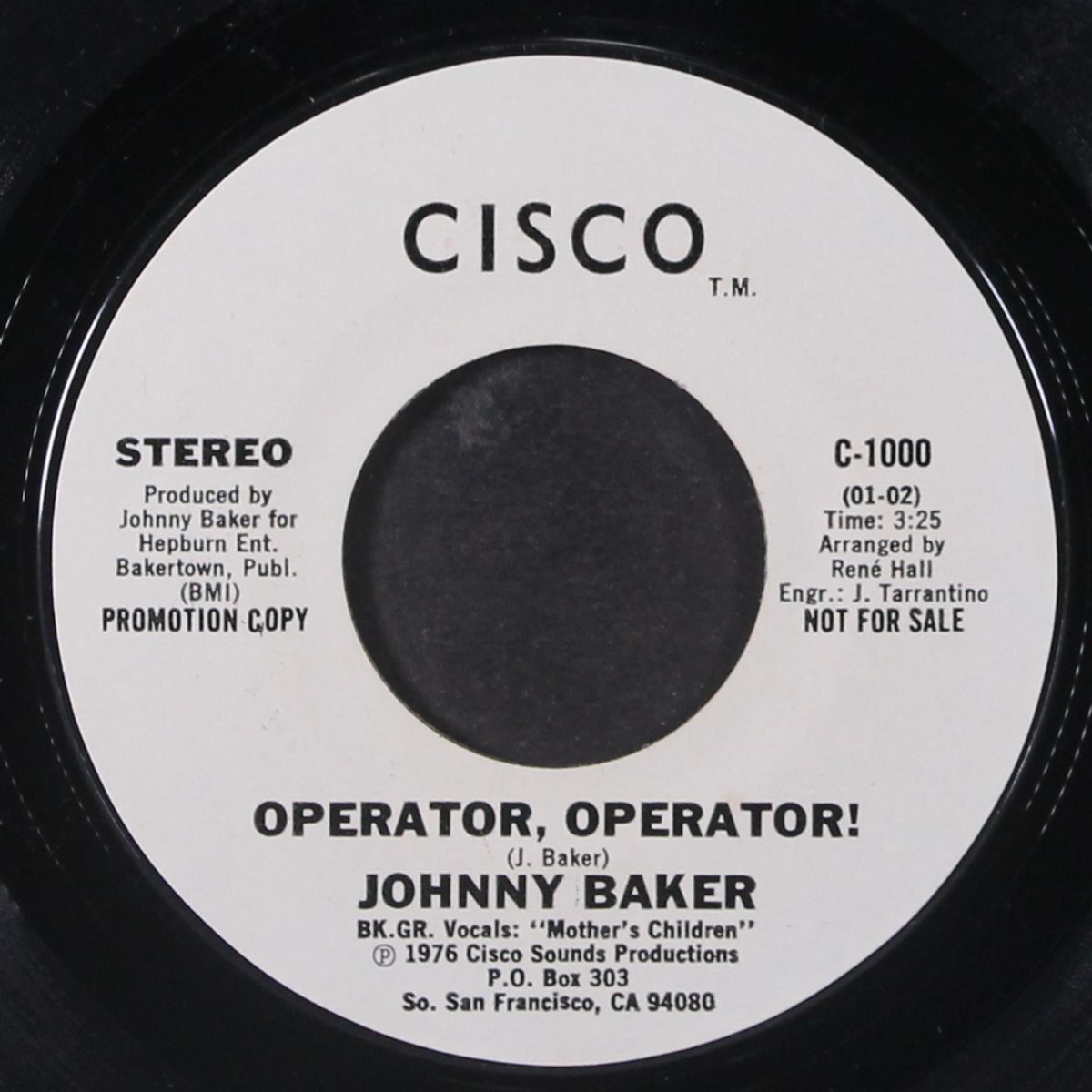 operator operator / mono by JOHNNY BAKER