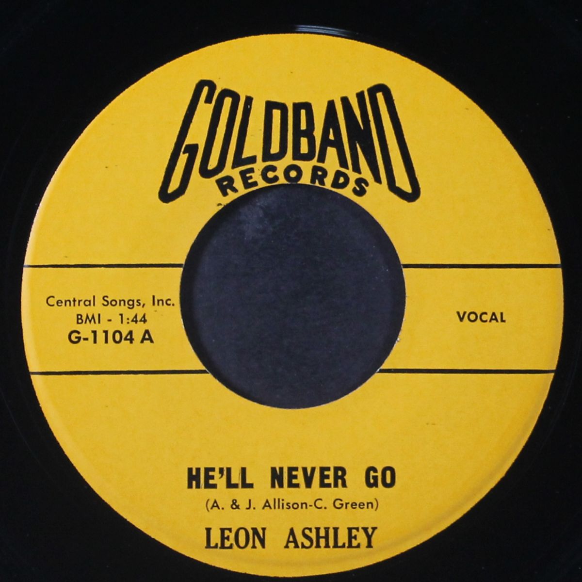 he'll never go by LEON ASHLEY
