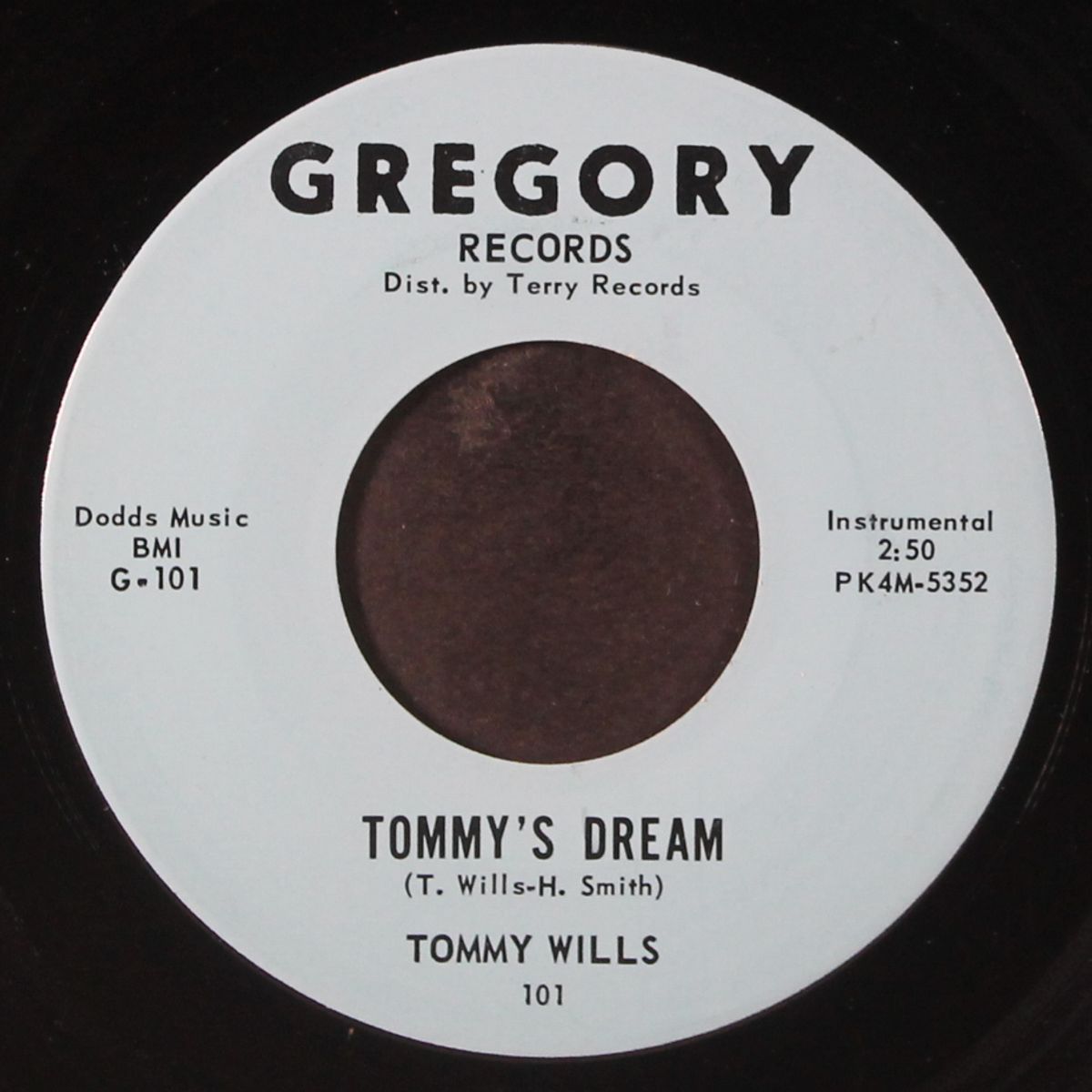 tommy's dream / blues in the night by TOMMY WILLS