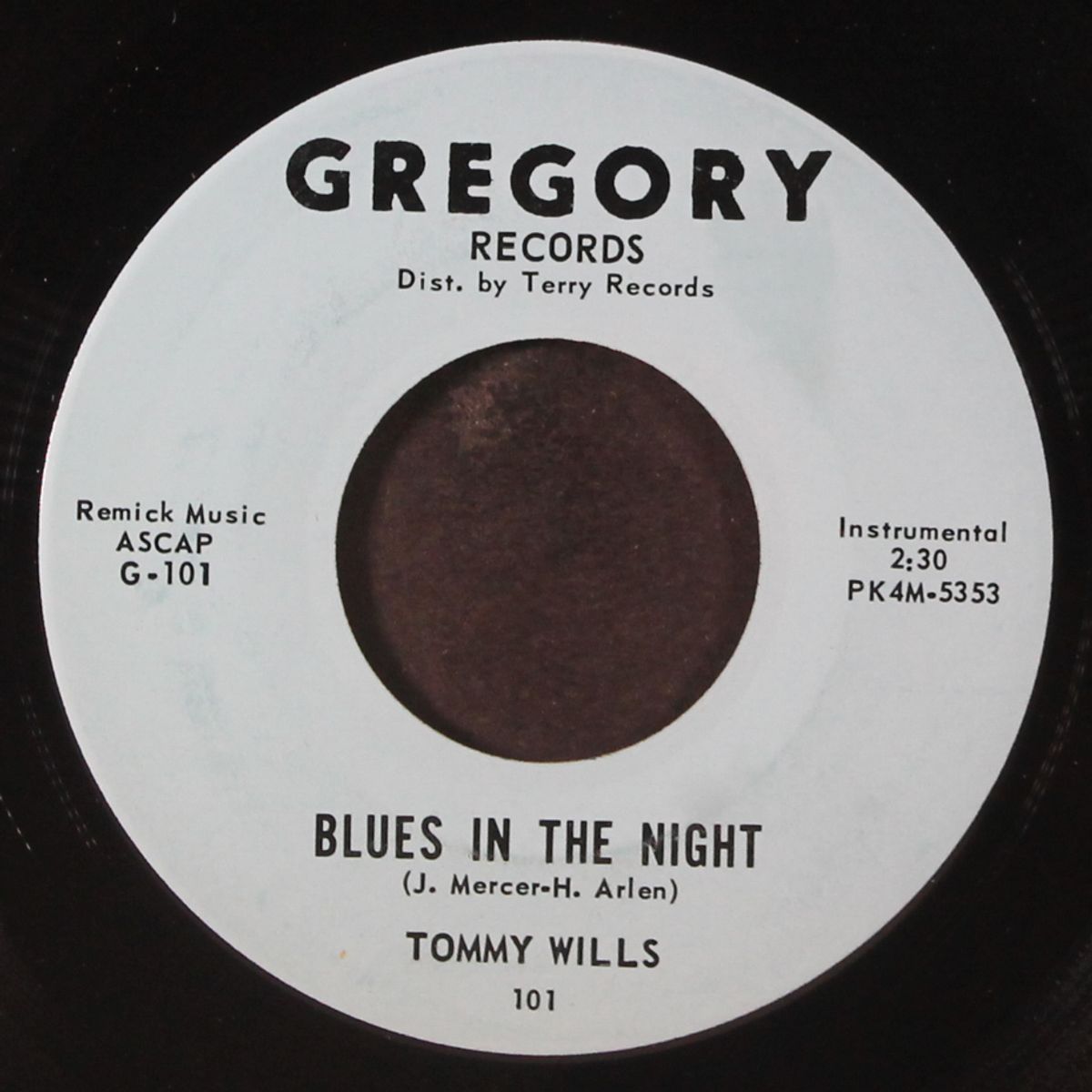 tommy's dream / blues in the night by TOMMY WILLS