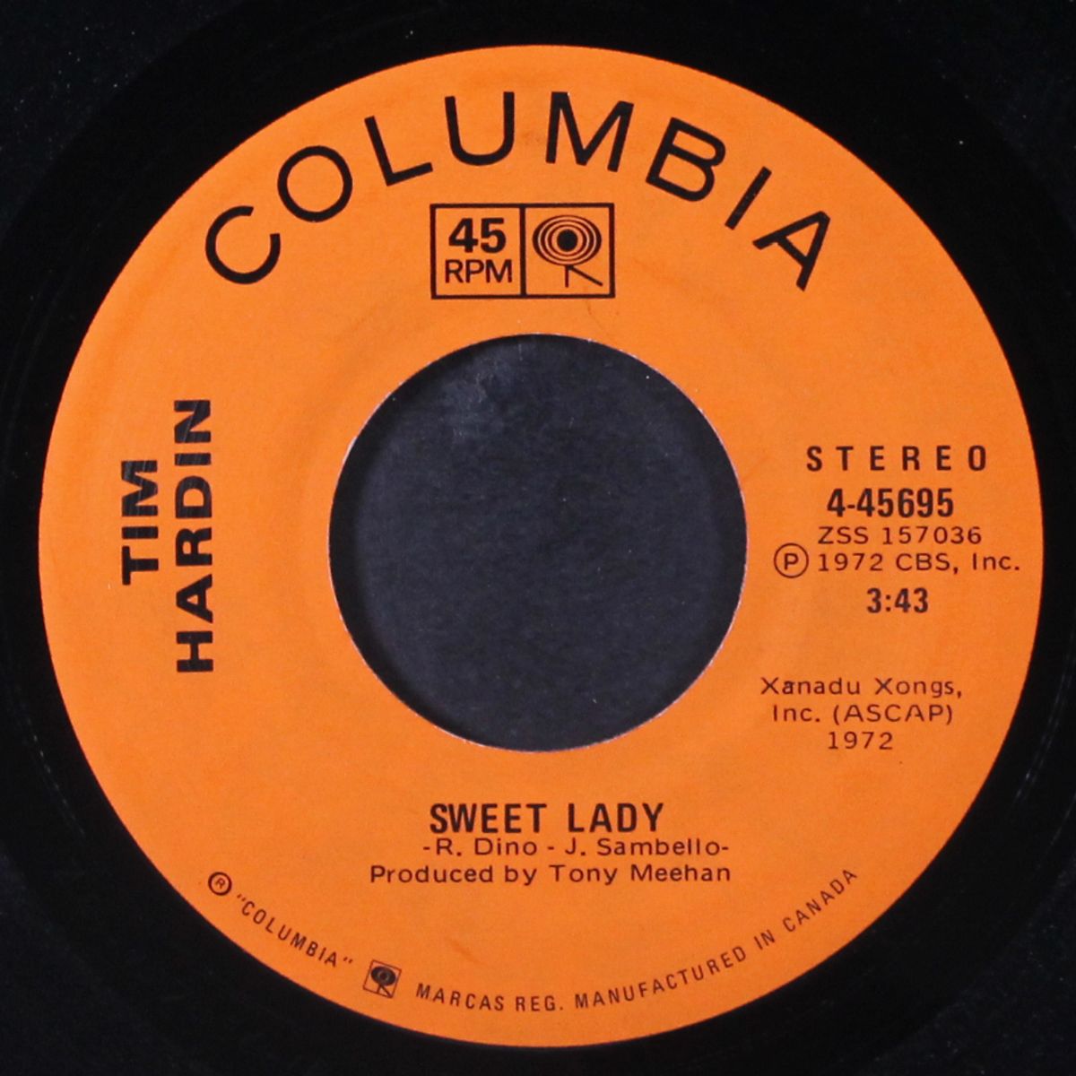 do the do / sweet lady by TIM HARDIN