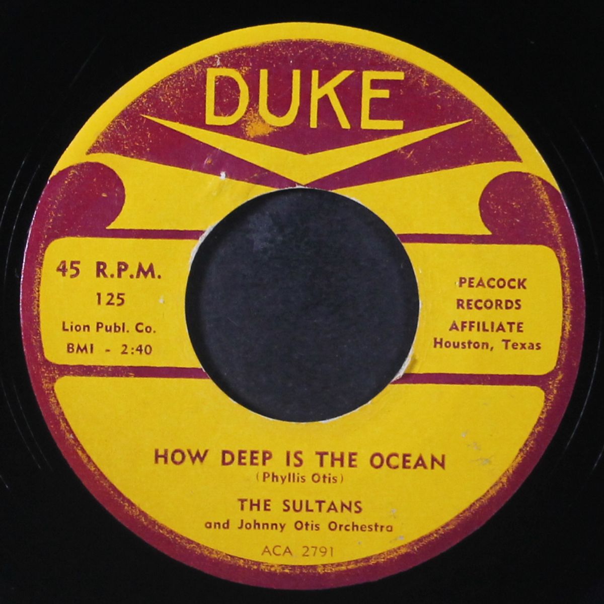 good thing baby / how deep is the ocean by SULTANS