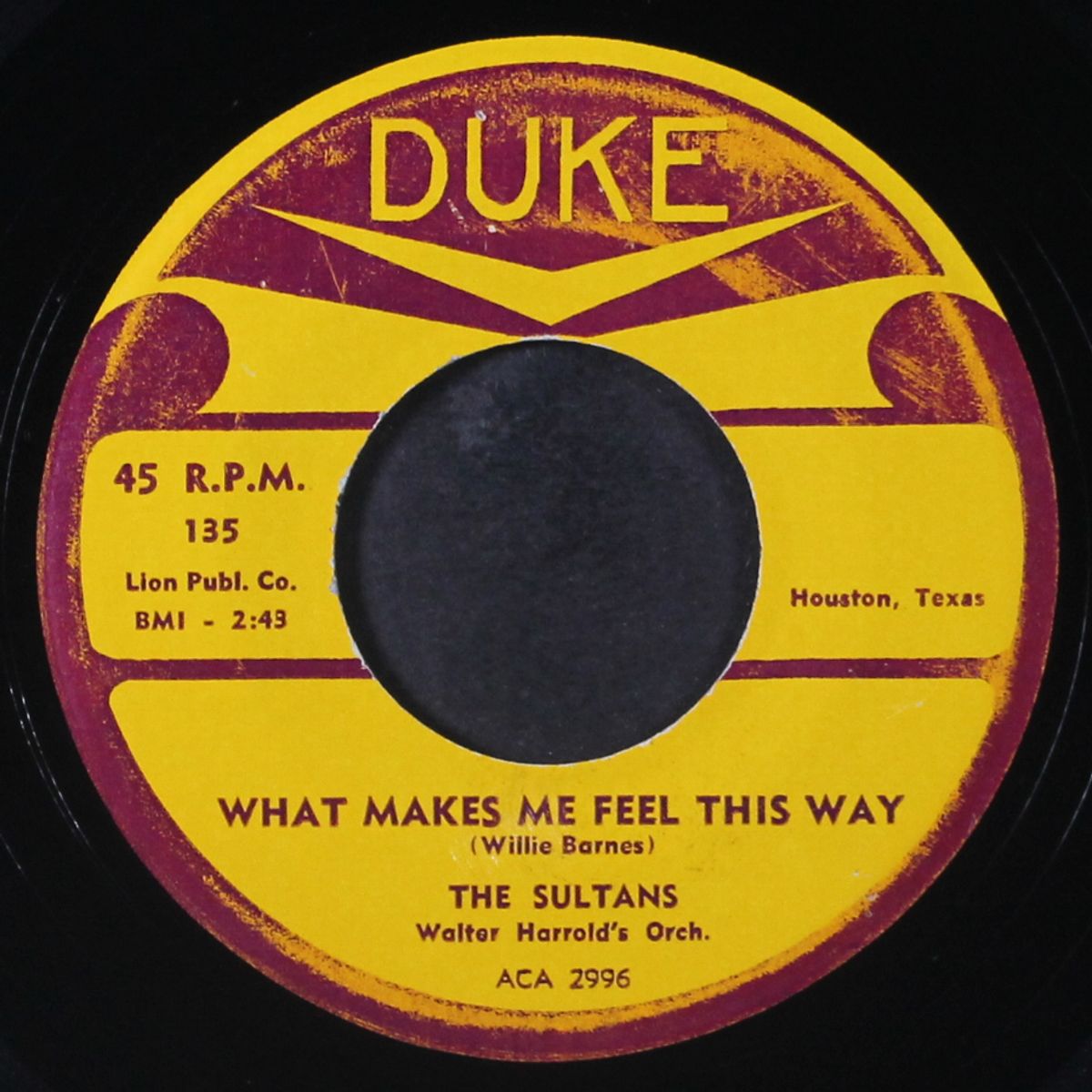 boppin' with the mambo / what makes me feel this way by SULTANS