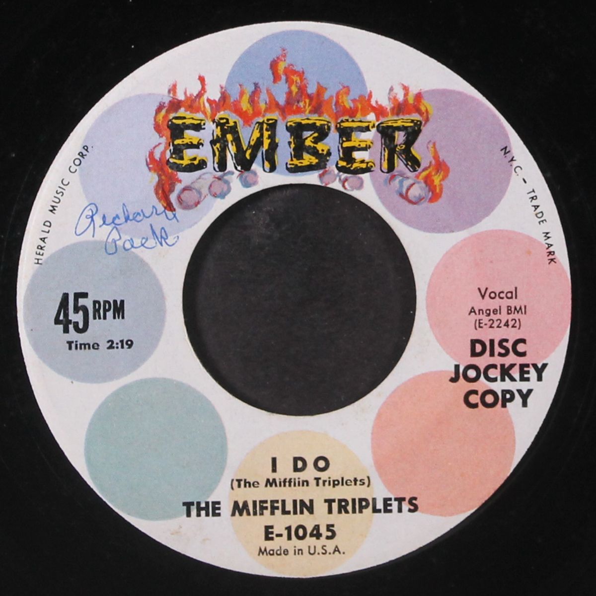 i do / someone should have told me by MIFFLIN TRIPLETS