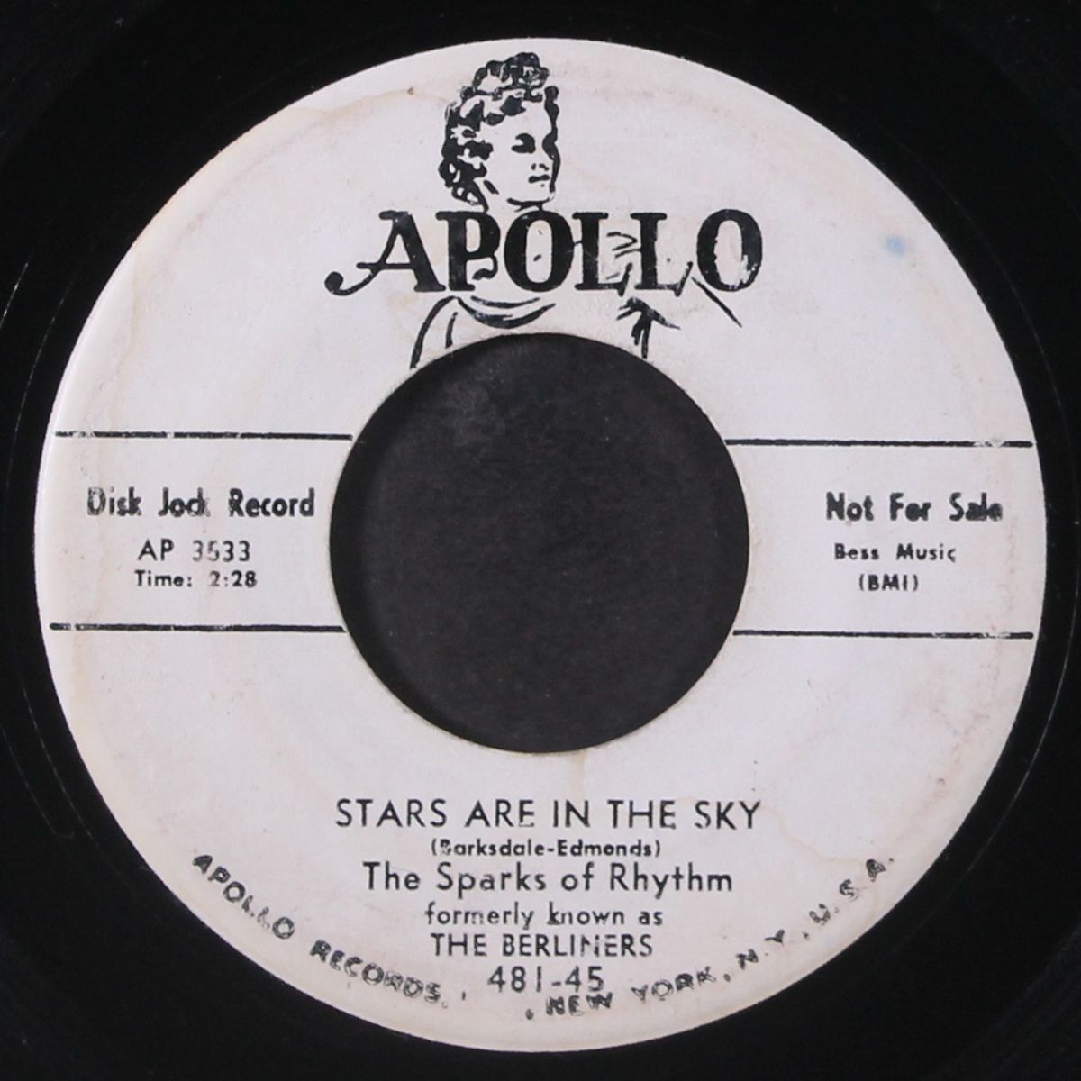 stars are in the sky / hurry home by SPARKS OF RHYTHM