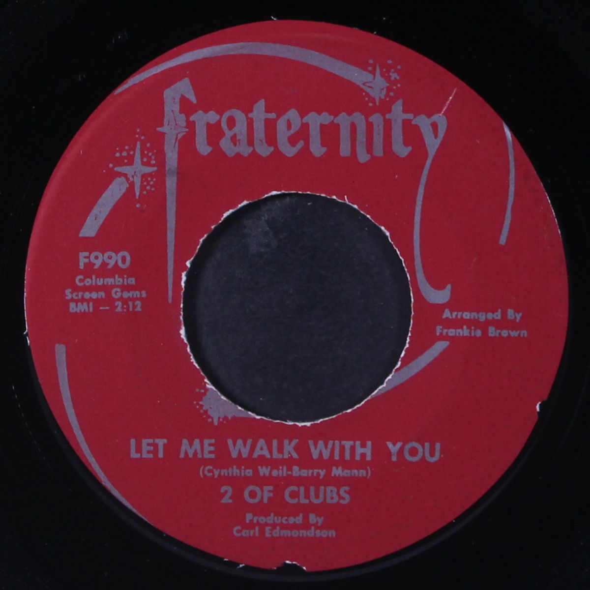 let me walk with you by 2 OF CLUBS