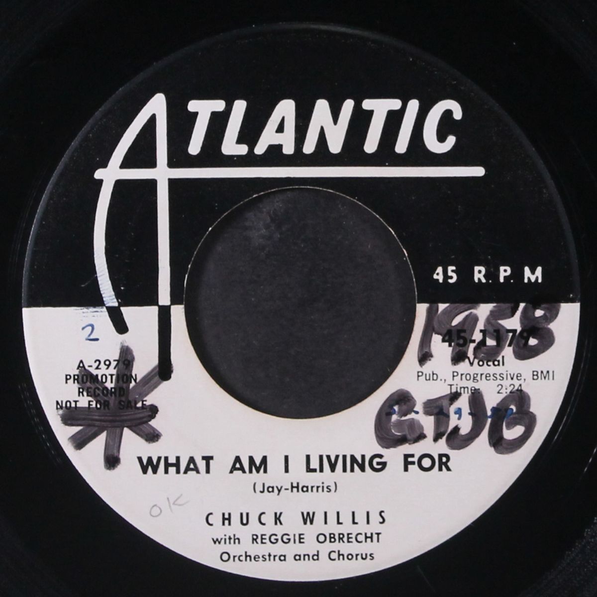 what am i living for / hang up my rock and roll shoes by CHUCK WILLIS