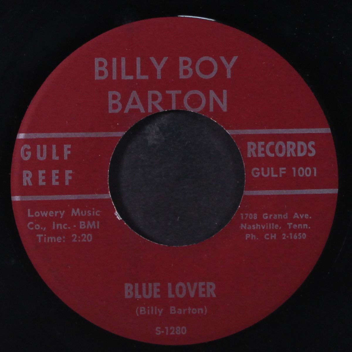 monkey business / blue lover by BILLY BOY BARTON