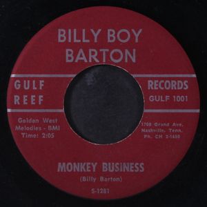 BILLY BOY BARTON