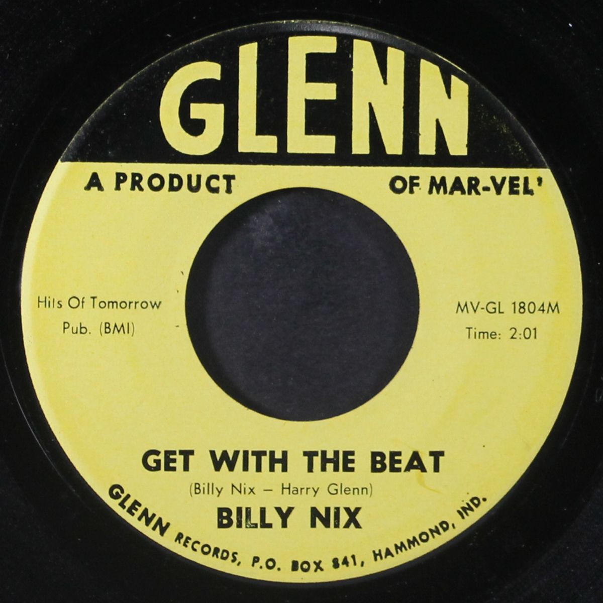 get with the beat / purty girls are purty by BILLY NIX