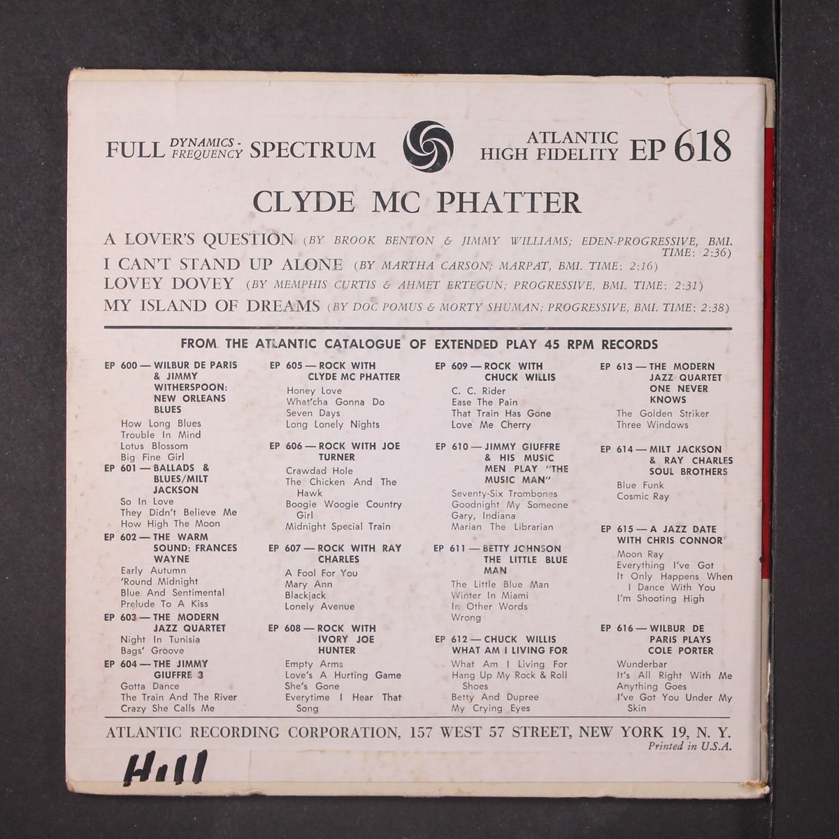 rock with by CLYDE MCPHATTER