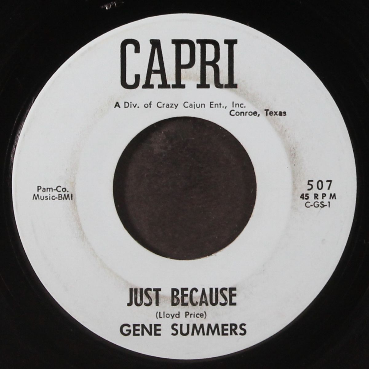 alabama shake / just because by GENE SUMMERS