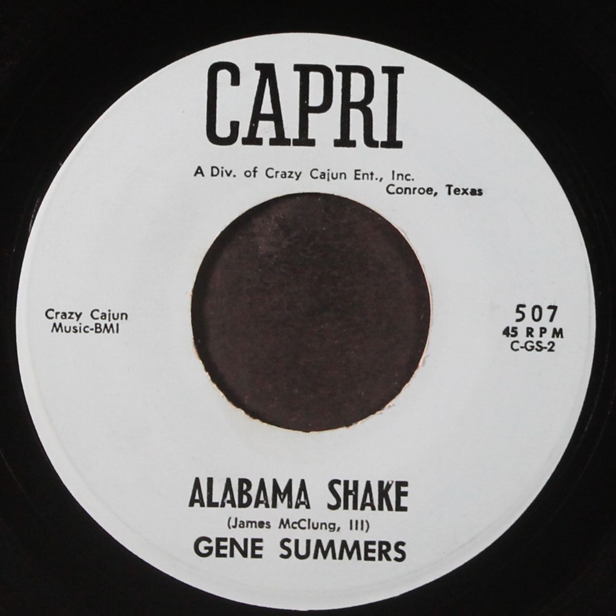 alabama shake / just because by GENE SUMMERS