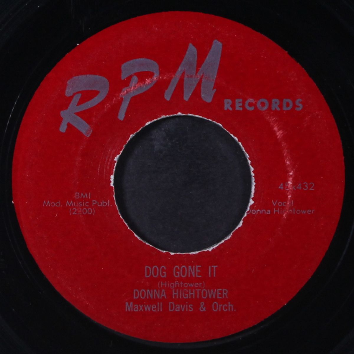 dog gone it / love me again by DONNA HIGHTOWER