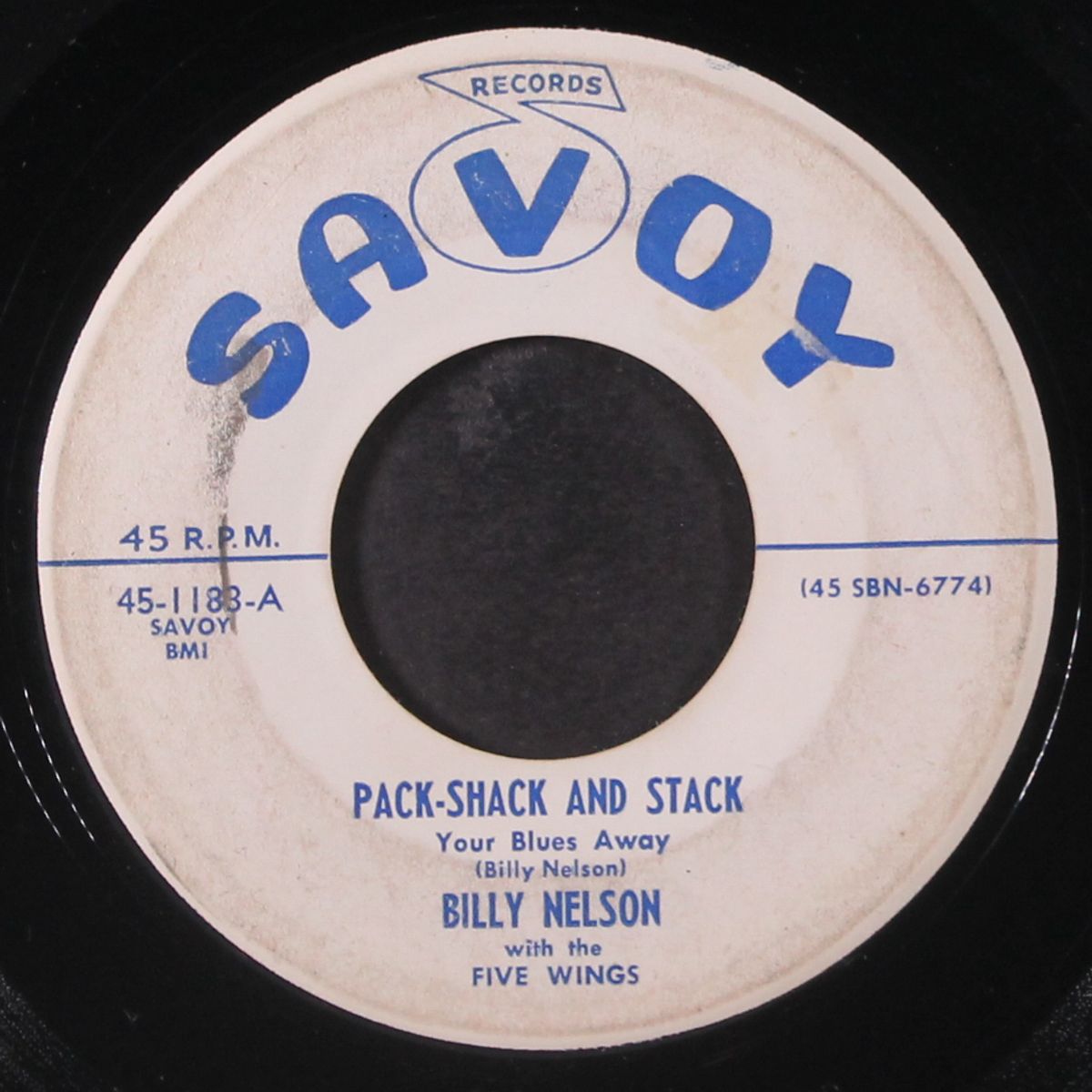 walk along / pack, shack and stack by BILLY NELSON & FIVE WINGS
